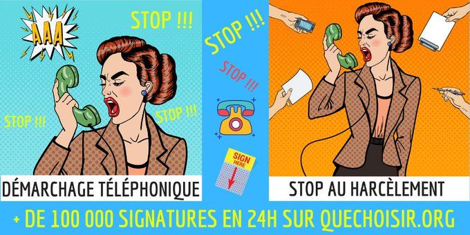 Stop au harcèlement téléphonique