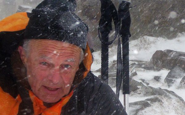 Sous la neige en décembre 2017. Olivier de Framond aime bien la montagne en randonnée