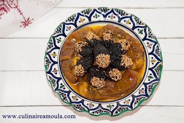 Tajine d'agneau aux pruneaux