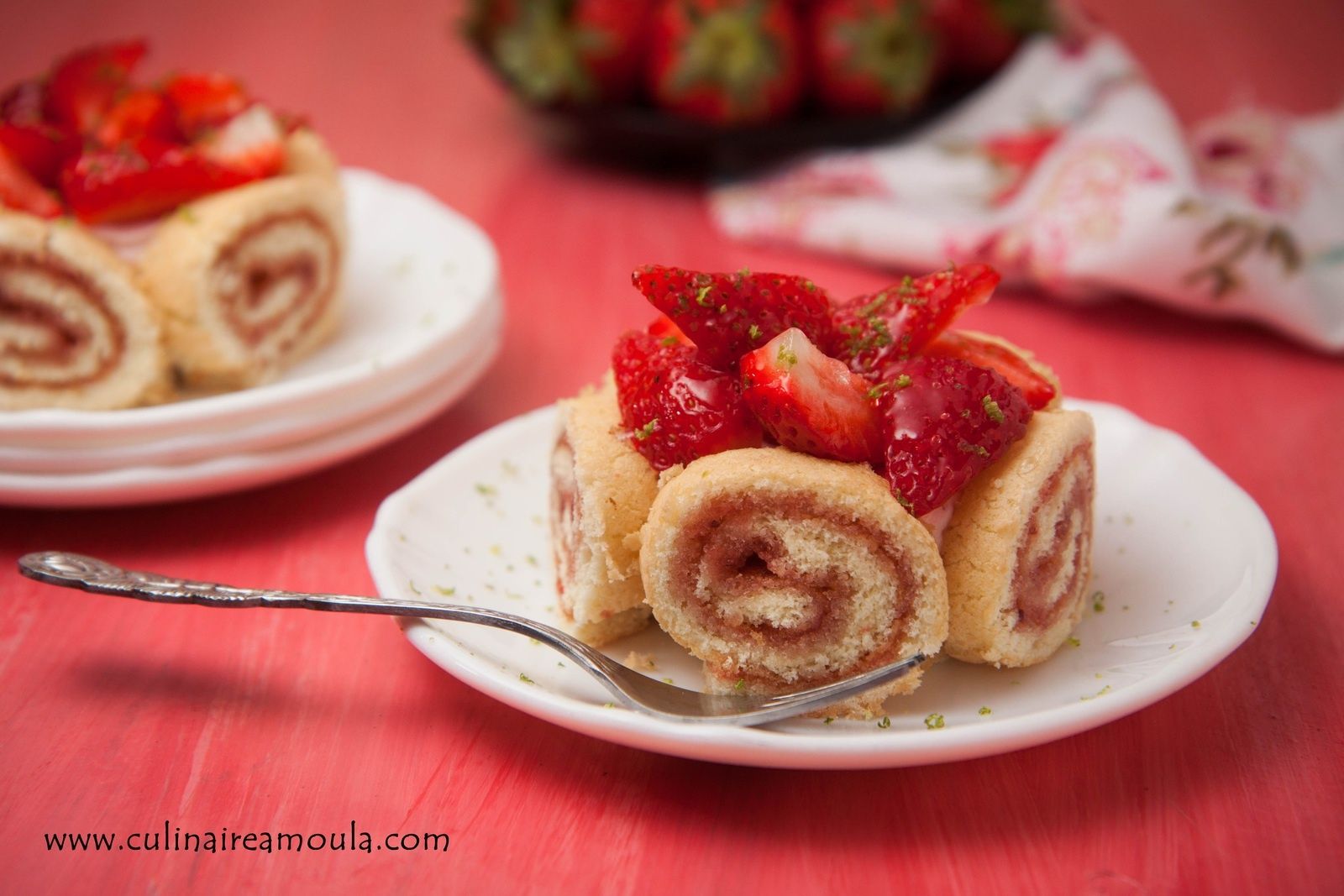 Charlotte aux fraises