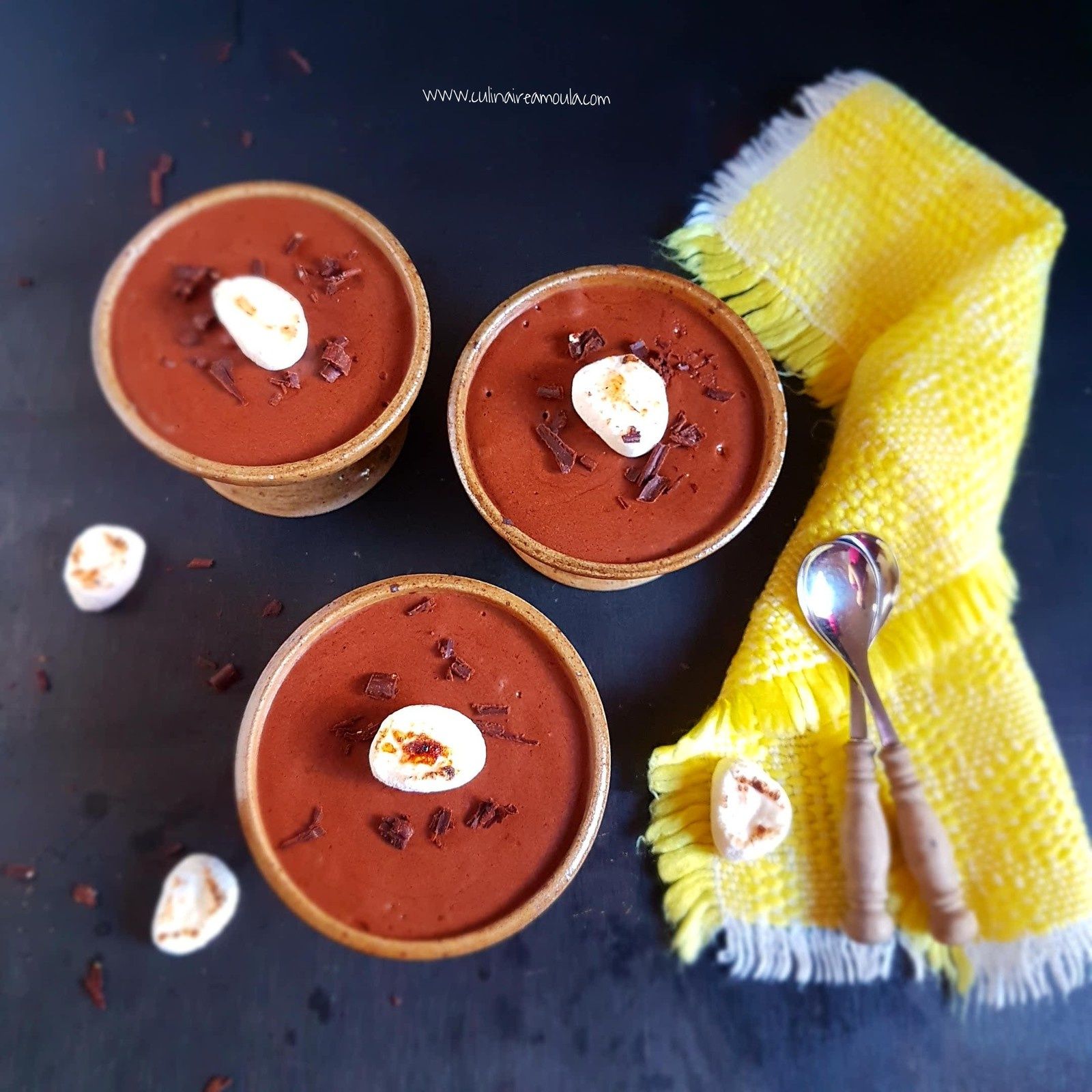 Mousse au chocolat express 