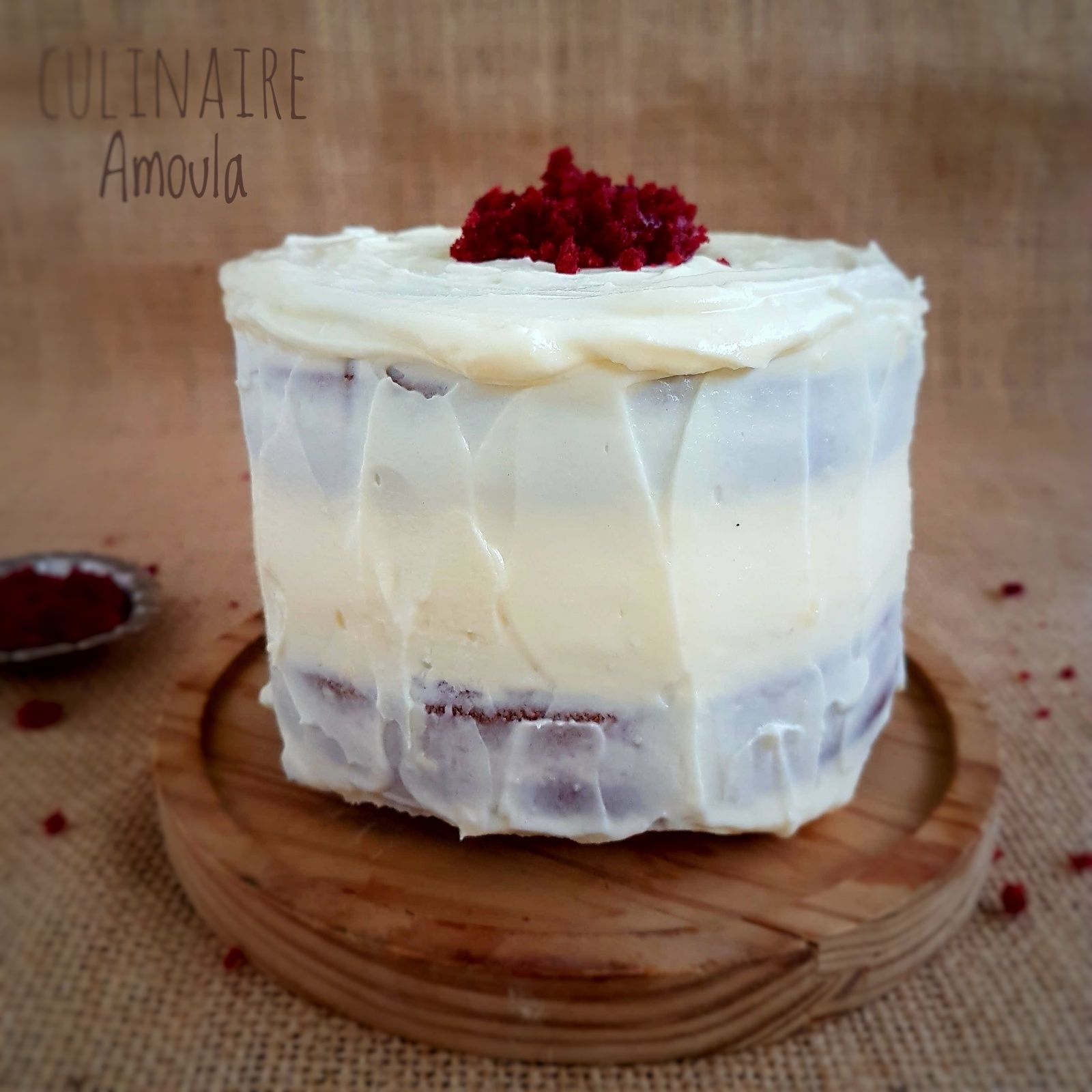 Gâteau red velvet