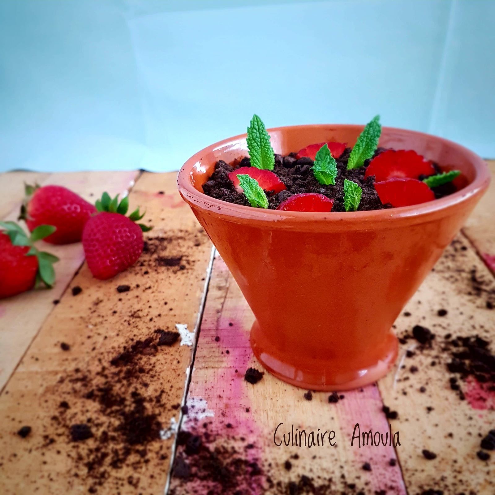 Mousse de fraises
