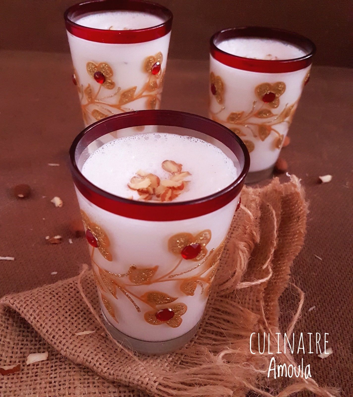 Smoothie aux amandes
