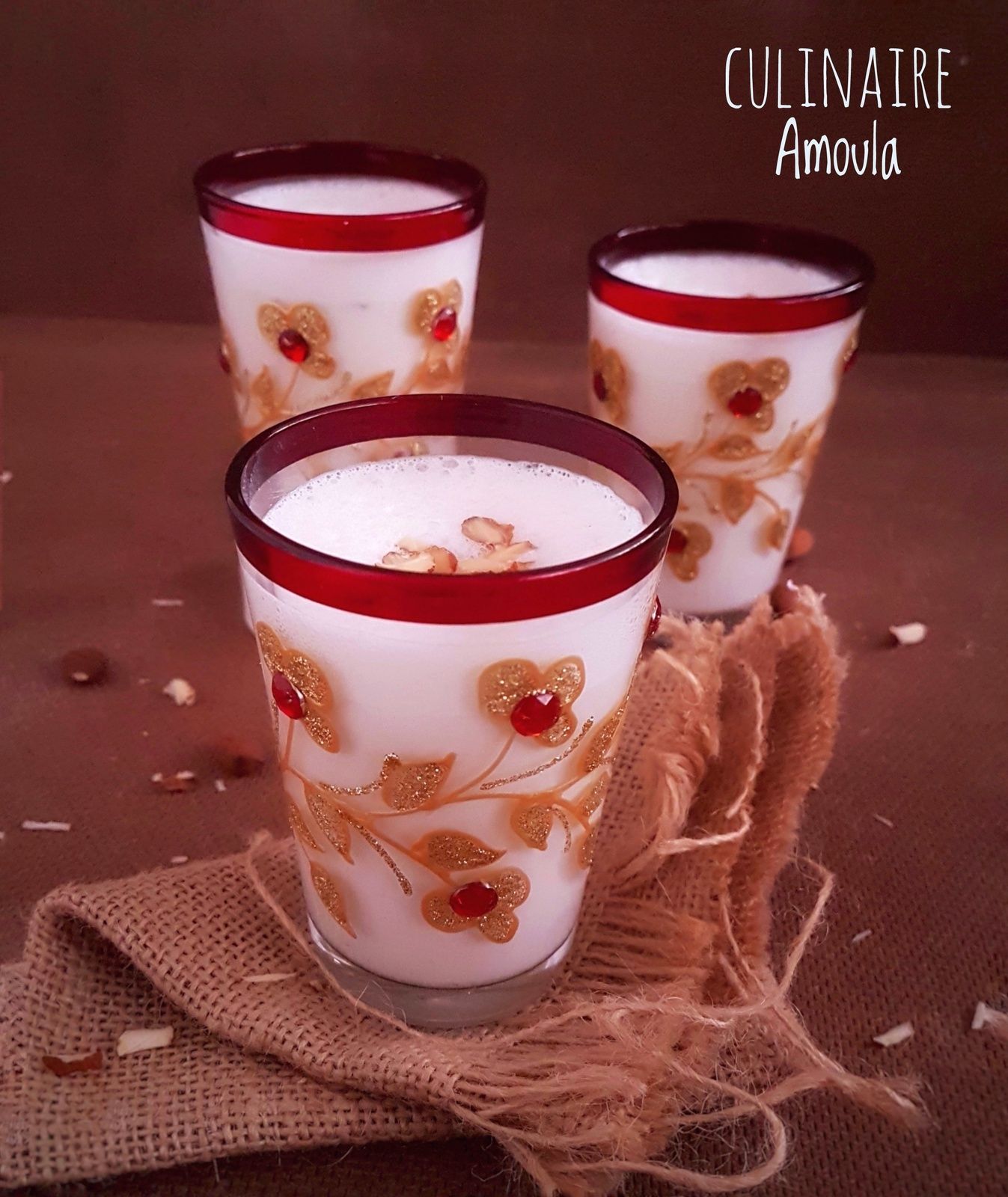 Smoothie aux amandes