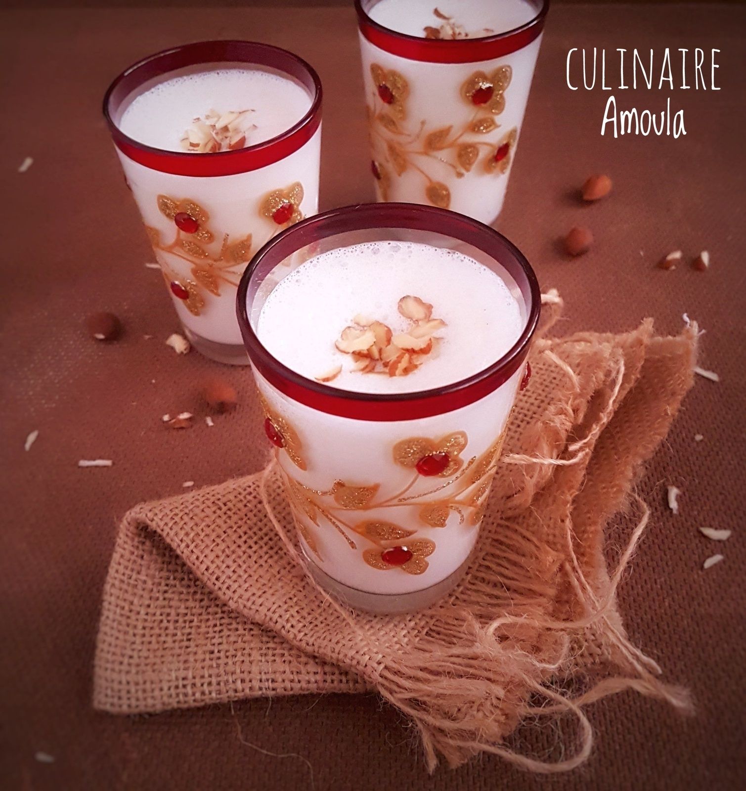 Smoothie aux amandes