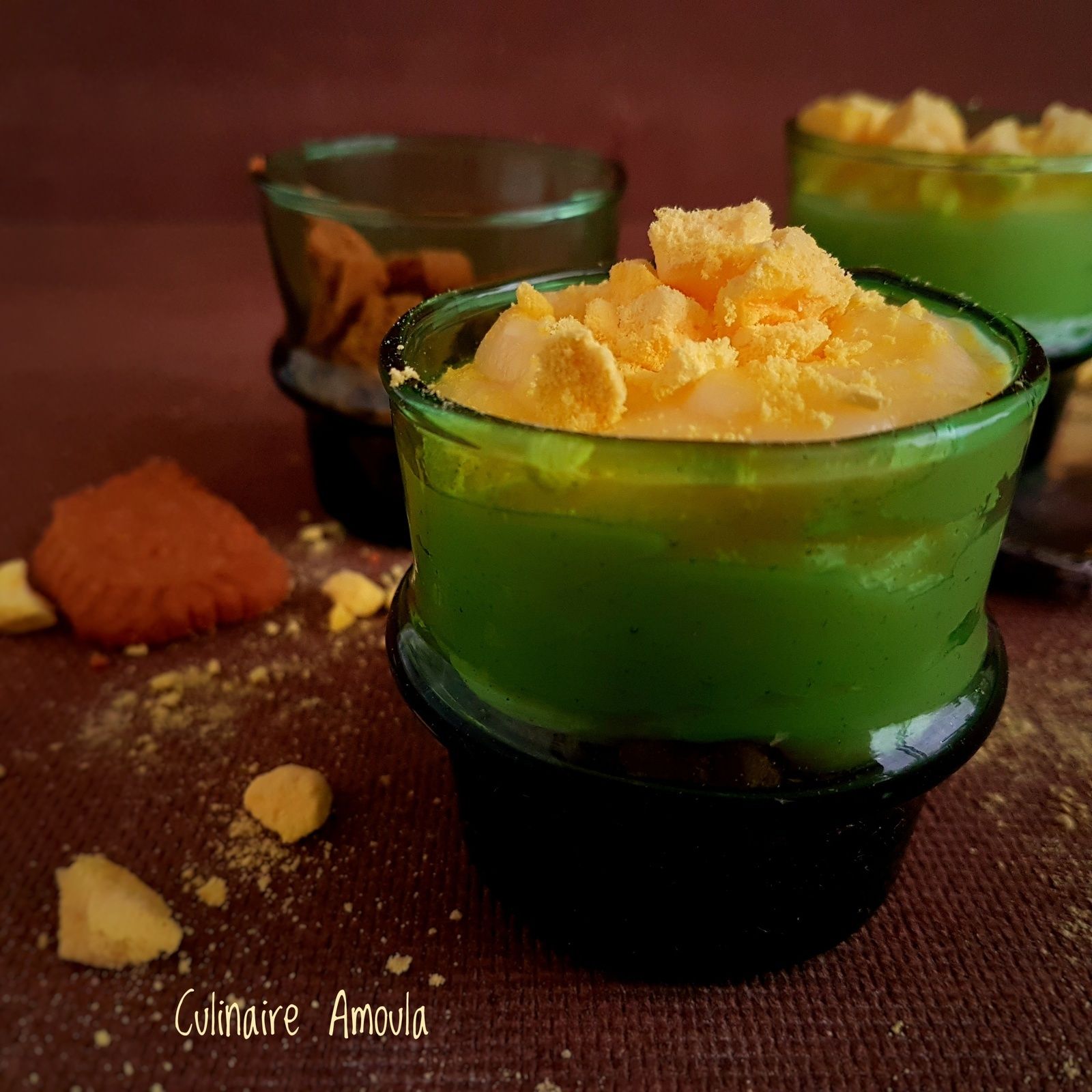 Verrine citron et spéculoos