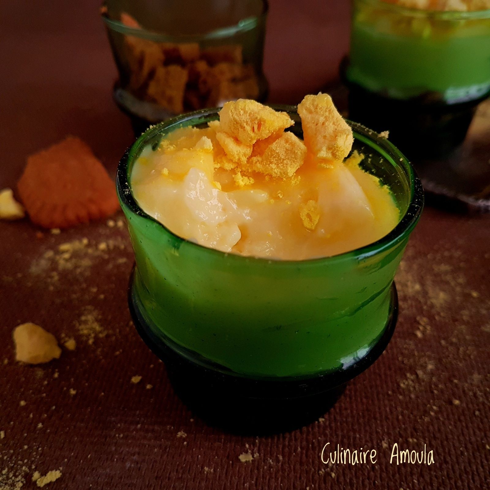 Verrine citron et spéculoos