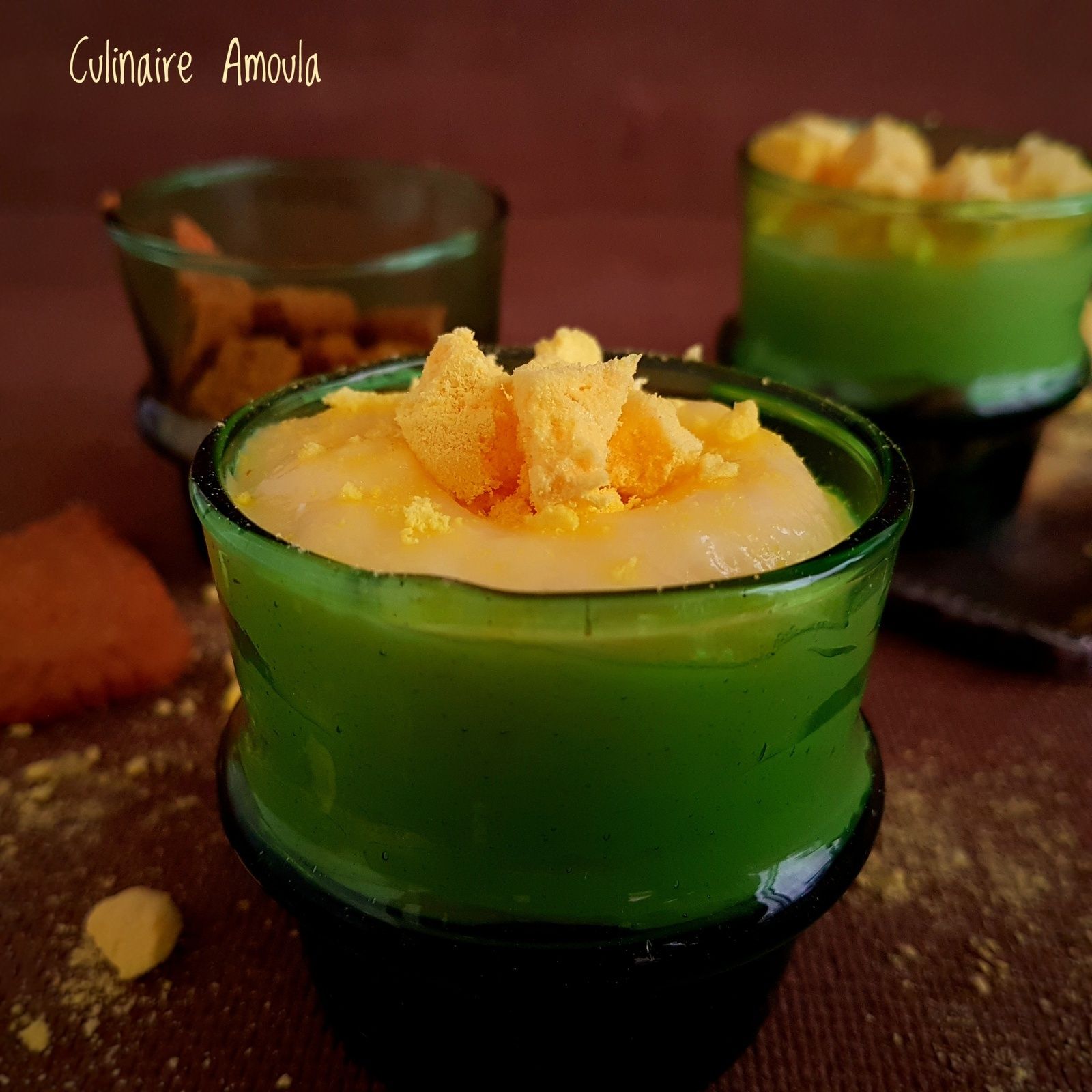 Verrine citron et spéculoos