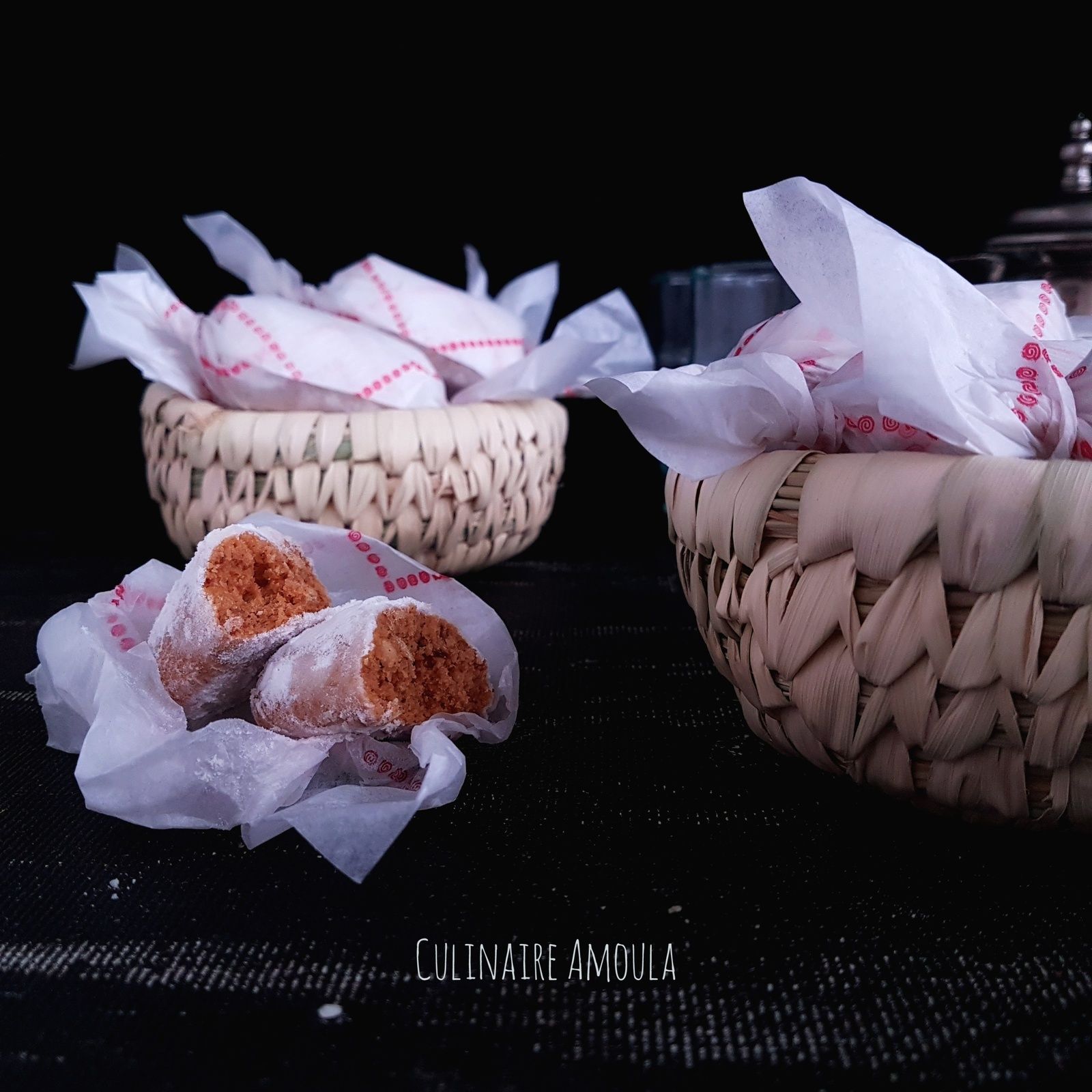 Gâteaux fondants aux cacahuètes