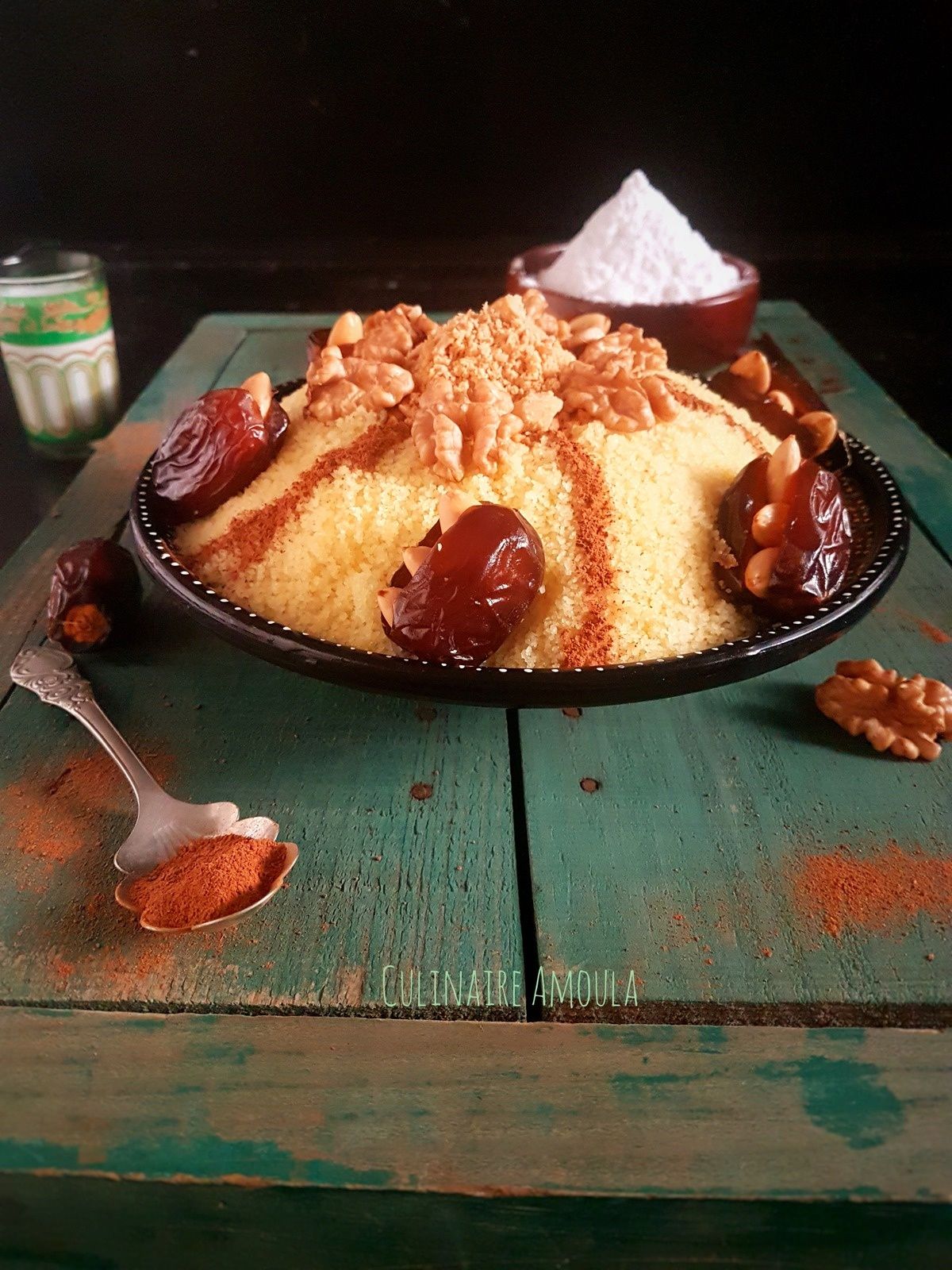 Couscous seffa aux fruits secs - Culinaire Amoula