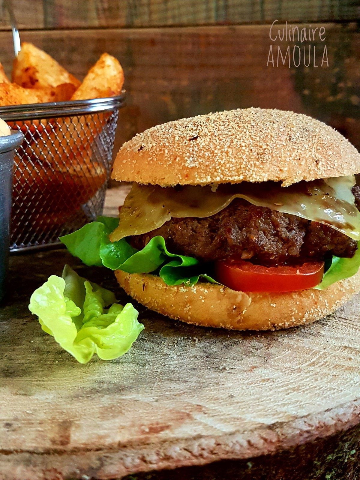 Hamburger maison à la marocaine