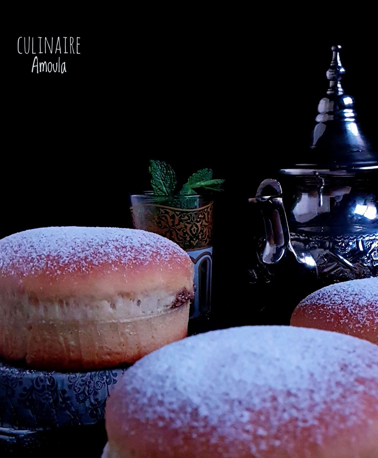 Brioches fourrées à l'amlou