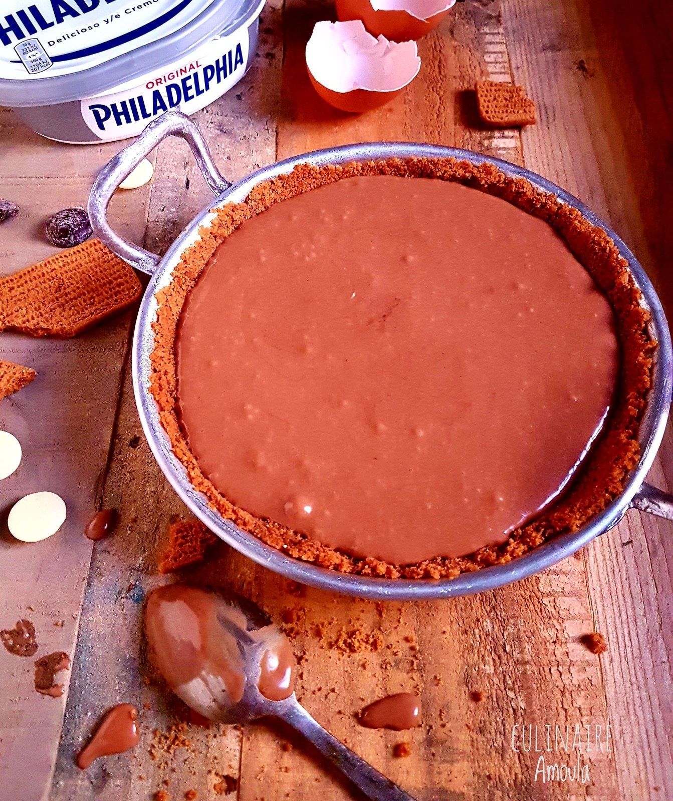Cheesecake express au chocolat
