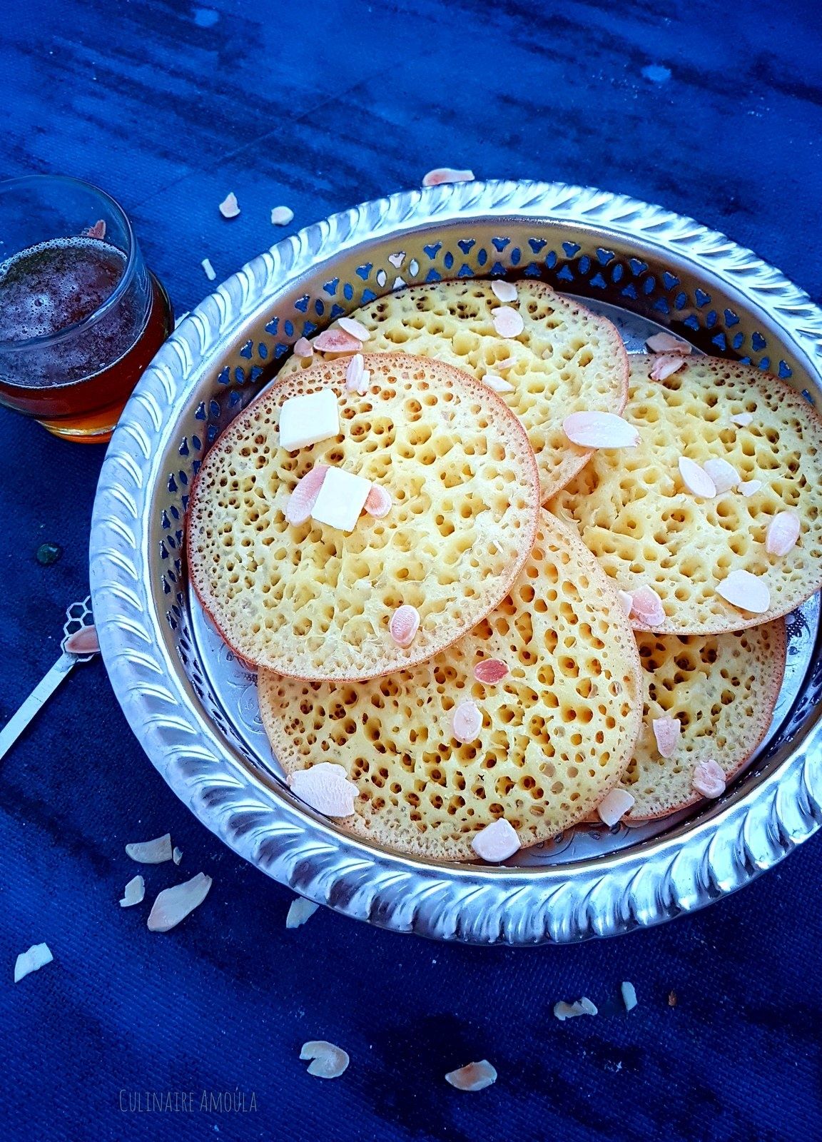 Baghrir express au lait / Crêpes mille trous