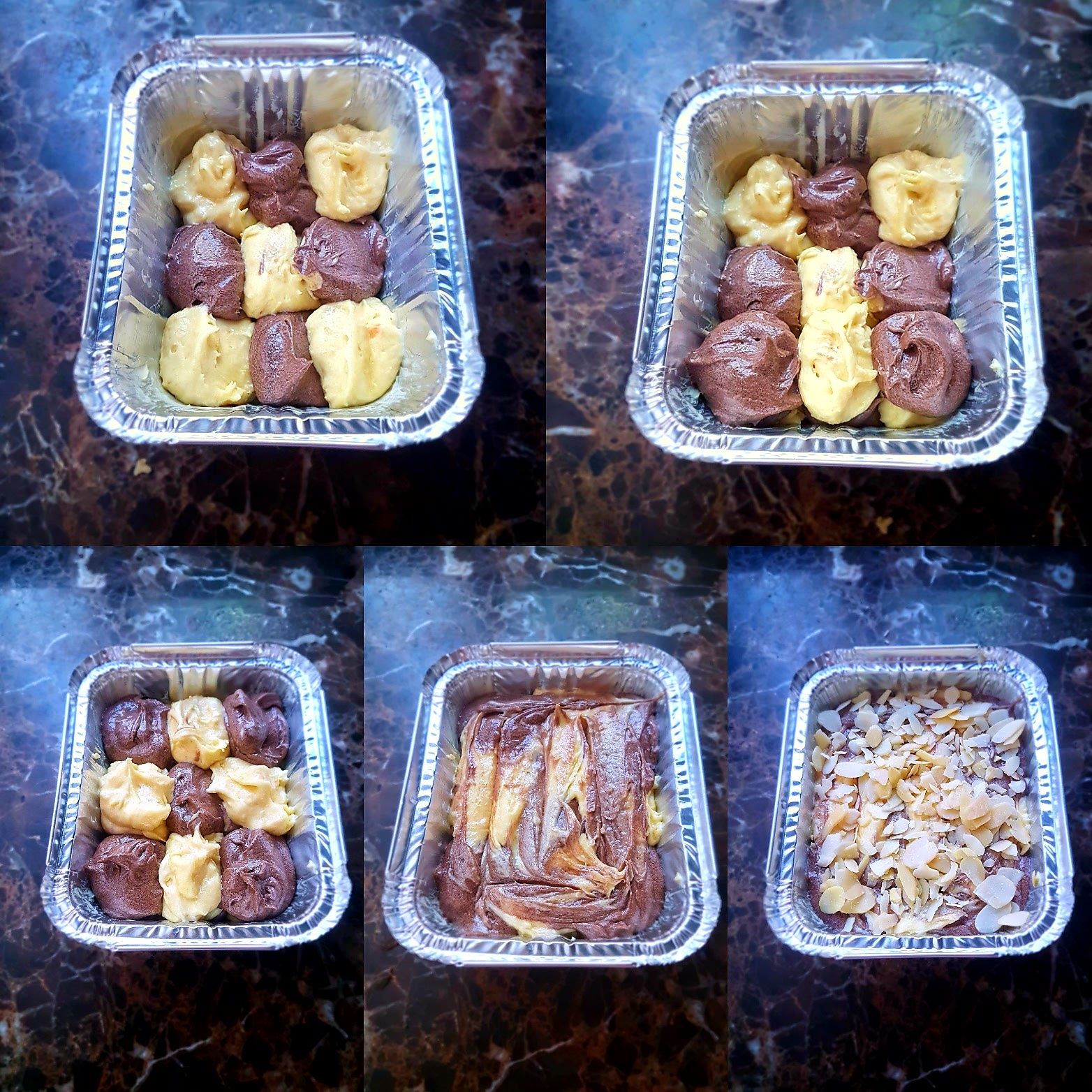 Cake marbré