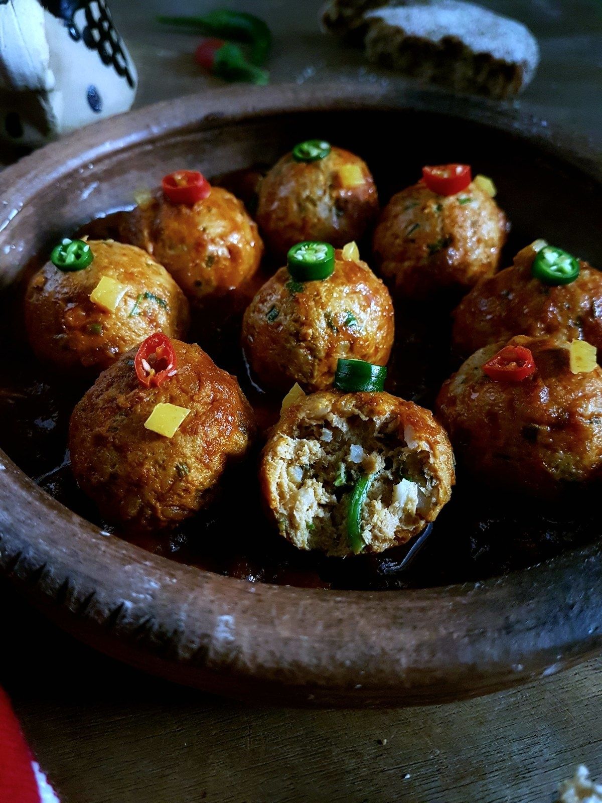 Tajine de boulettes de sardines