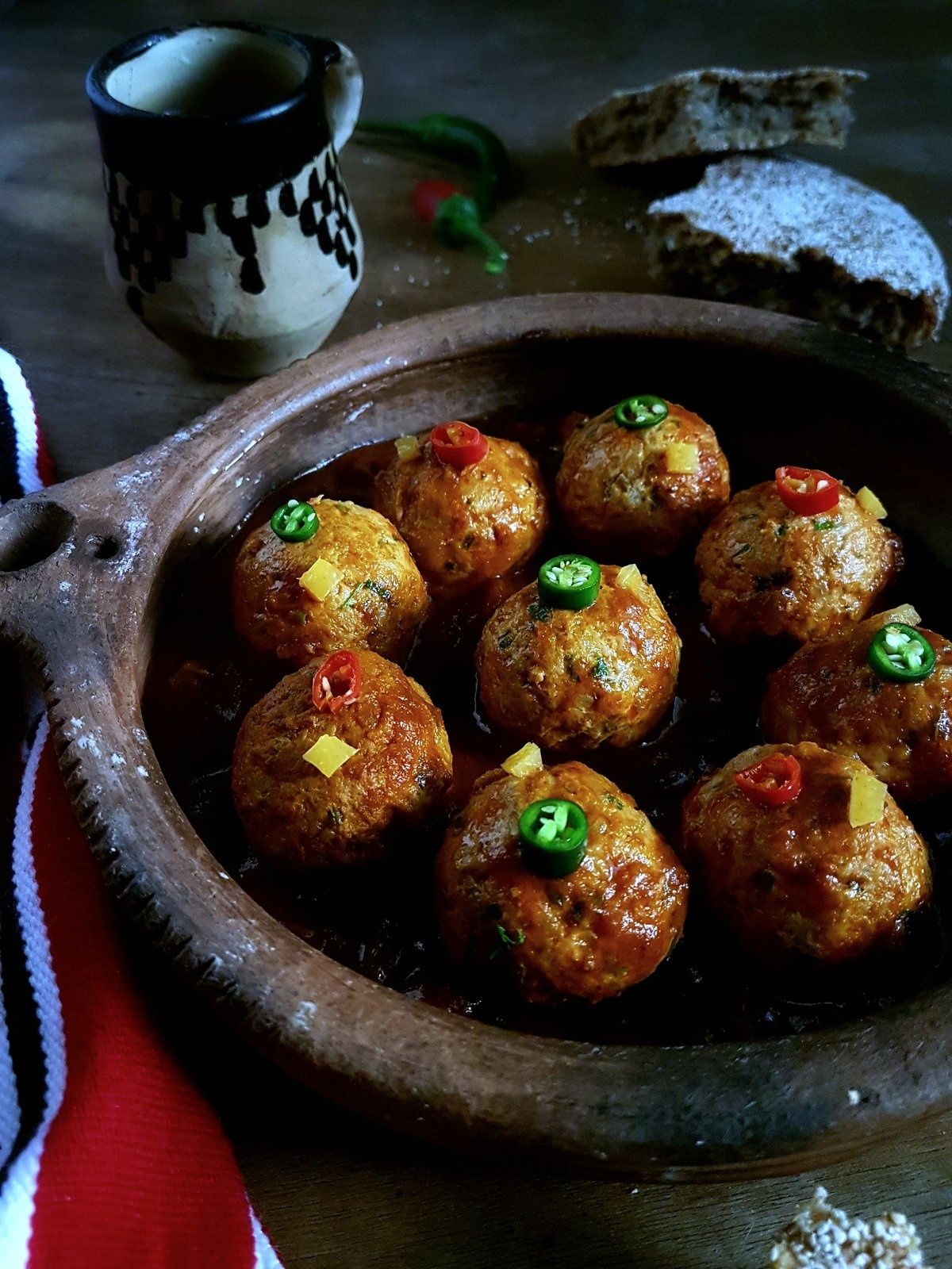 Tajine de boulettes de sardines