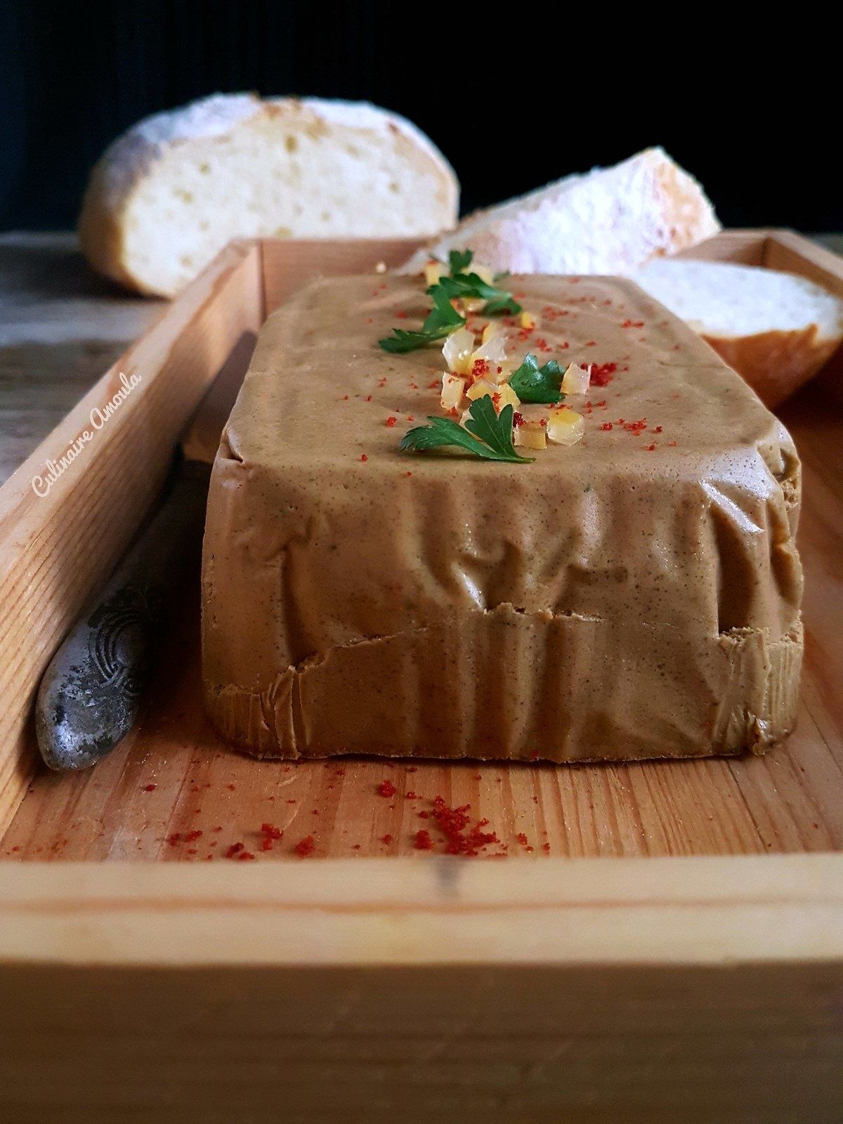 Pâté de foies de volaille au saveurs du Maroc