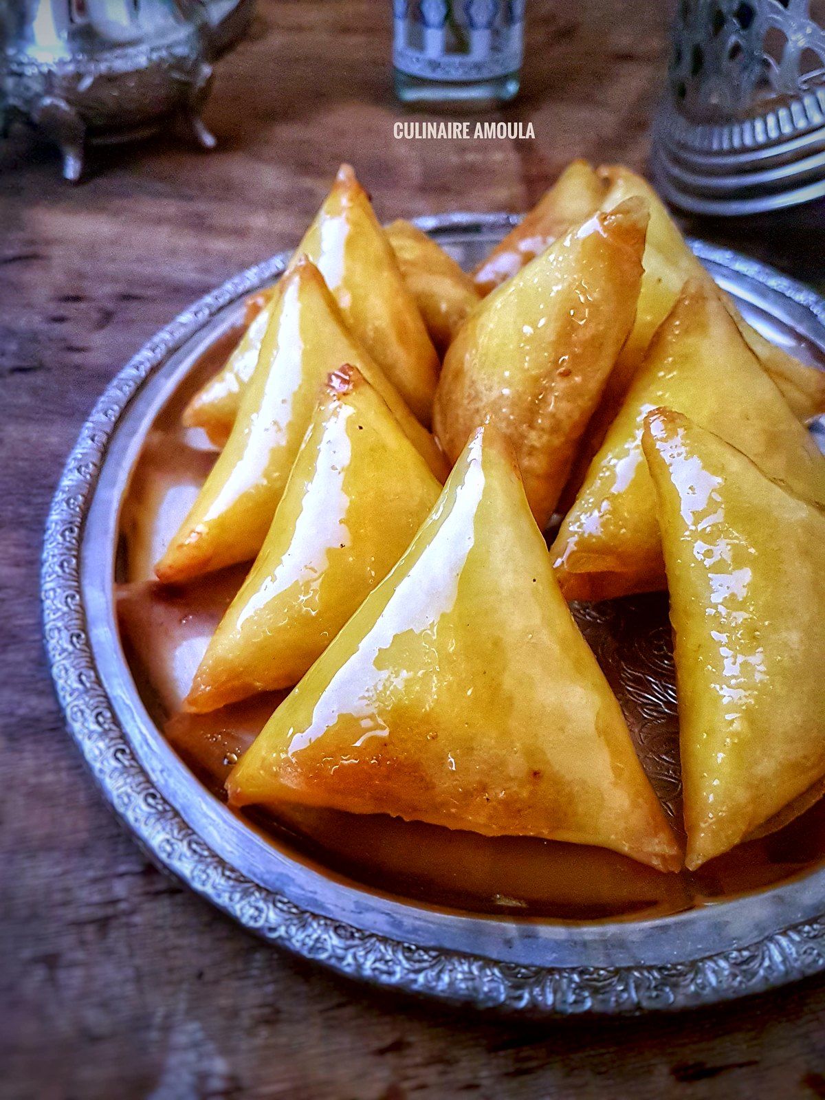 Briouates au jben et au miel