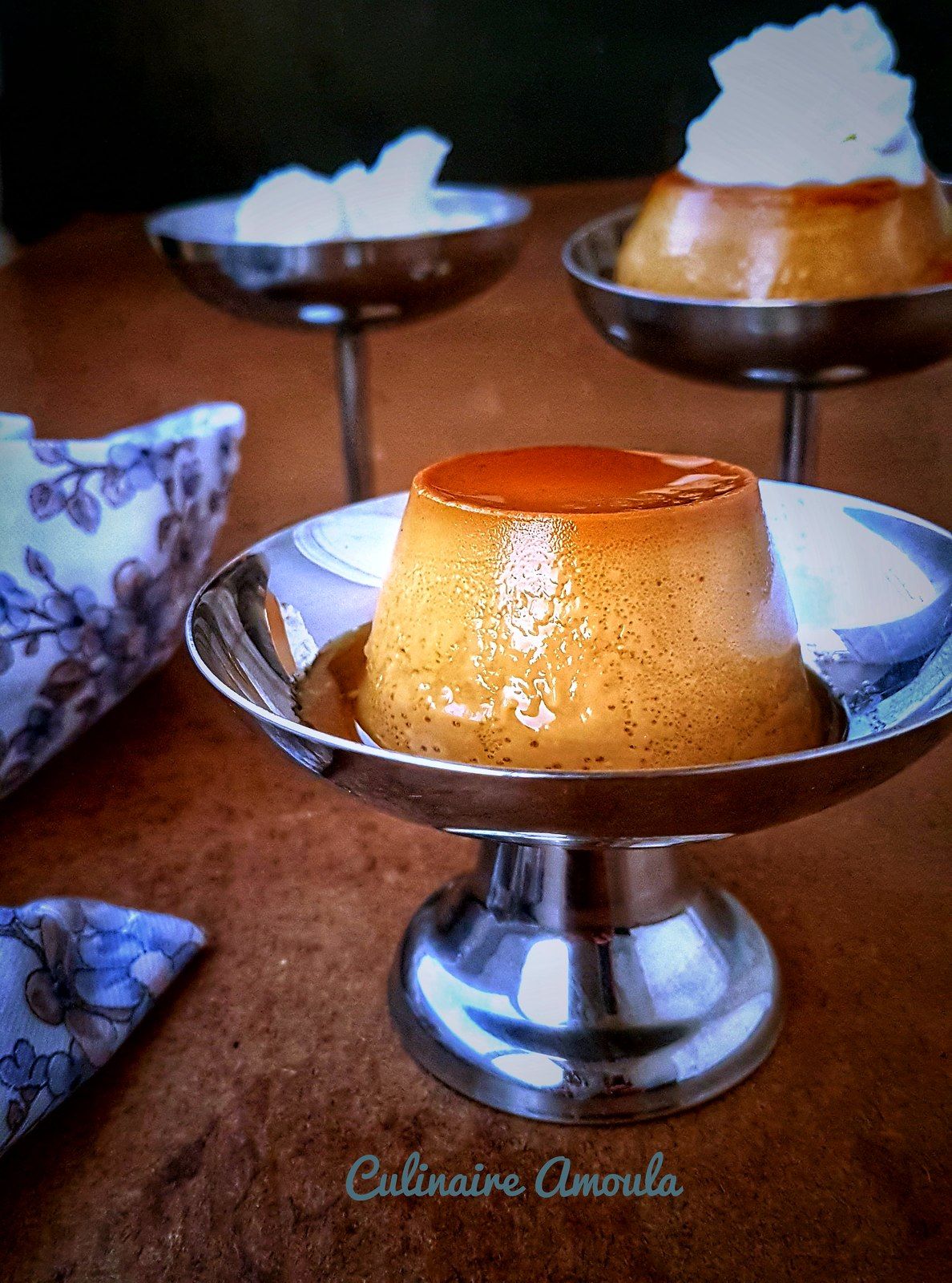 Flan au caramel