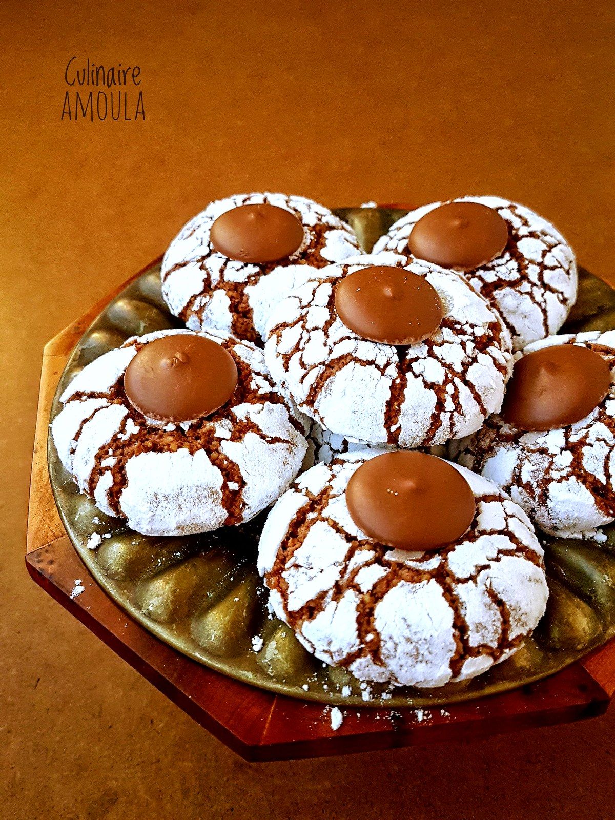 Ghriba aux amandes et au chocolat