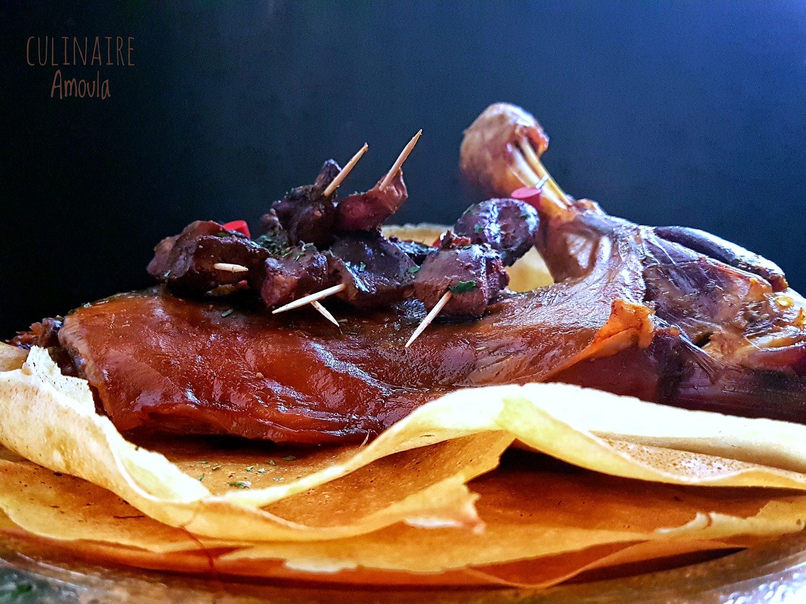 Épaule d'agneau mechwi &quot;Recettes Aid-al-Adha&quot;