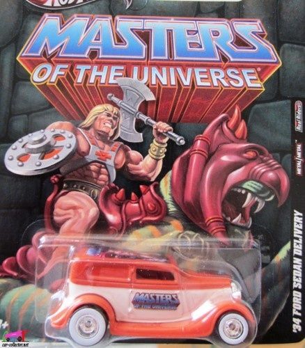34 FORD SEDAN DELIVERY HOT WHEELS 1/64 STATLER ET WALDORF MUPPET' SHOW - MASTERS OF UNIVERSE - LES MAITRES DE L'UNIVERS