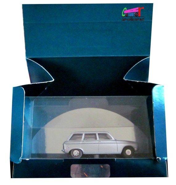 PEUGEOT 304 BREAK GRISE 1/43 AQUAVIT