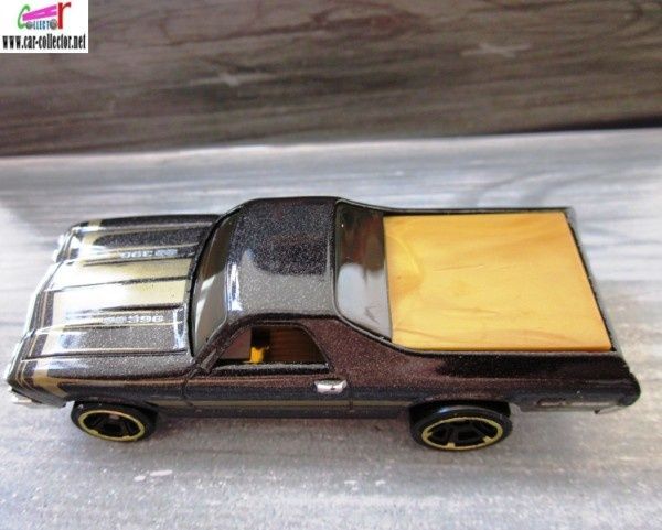68 EL CAMINO CHEVROLET EL CAMINO PLATEAU FERME HOT WHEELS 1/64