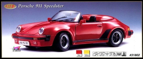 porsche-911-speedster-maisto