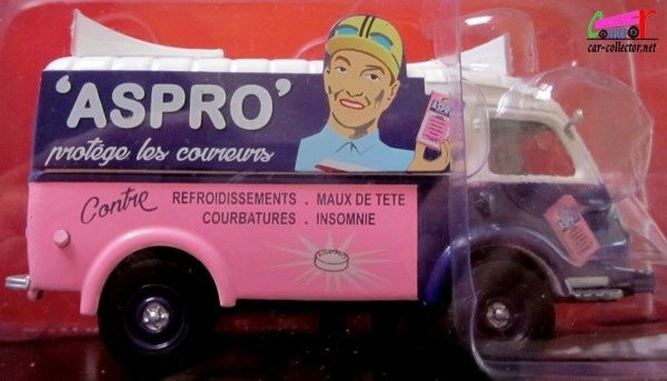 fascicule-58-renault-1000-kg-aspro-courbatures-insomnies-maux-de-tete-protection-coureurs-ixo-vehicules-publicitaires-1-43