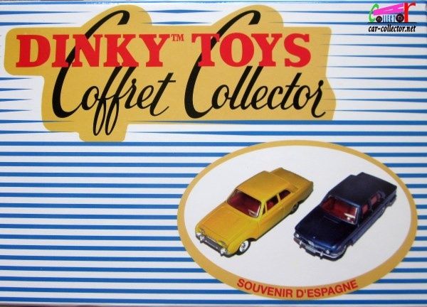 COFFRET COLLECTOR SOUVENIRS D'ESPAGNE FORD TAUNUS 17M BMW 1500