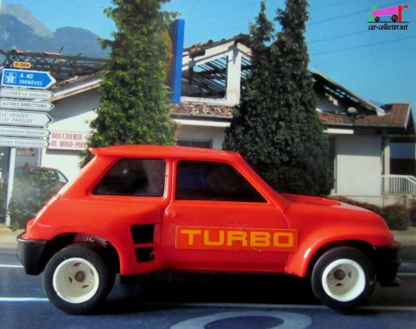 RENAULT 5 TURBO ROUGE JOUSTRA. - car-collector.net: collection voitures  miniatures