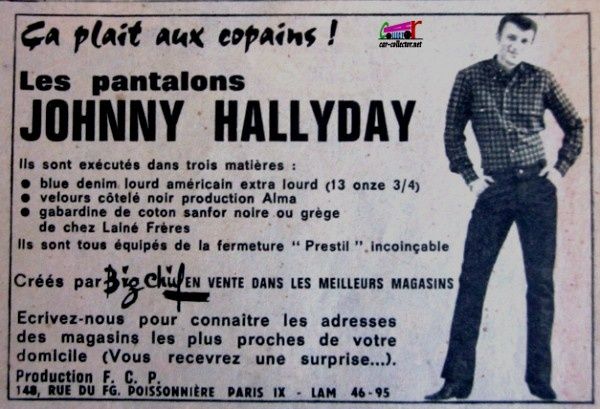 pub-les-pantalons-johnny-hallyday-magazine-tintin-numero-16-avril-1962