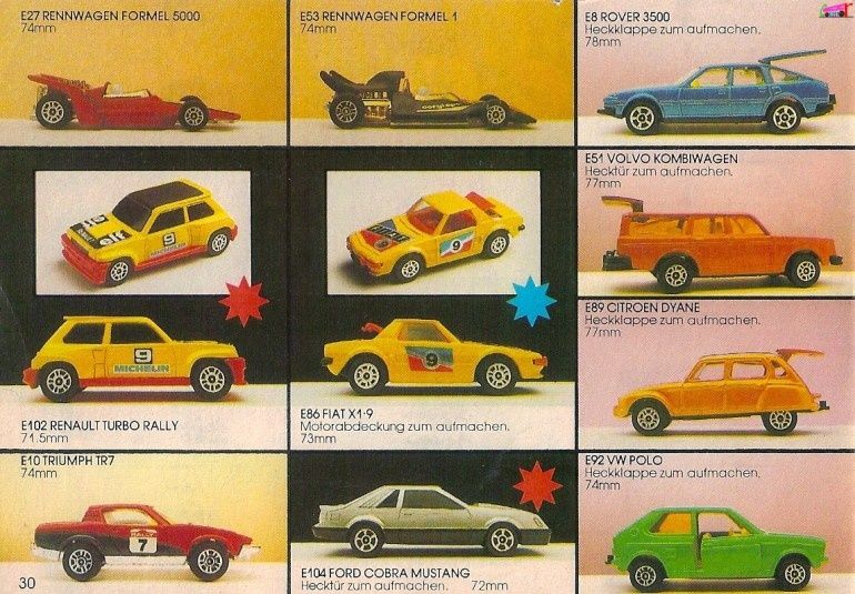 CATALOGUE CORGI 1981-1982.