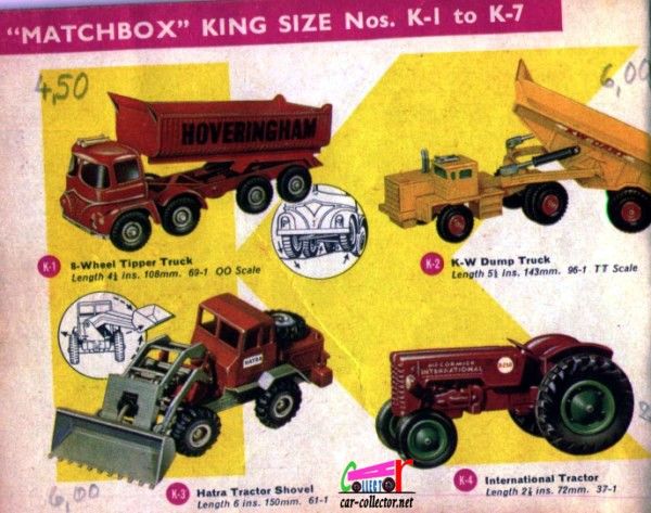 CATALOGUE MATCHBOX 1965.