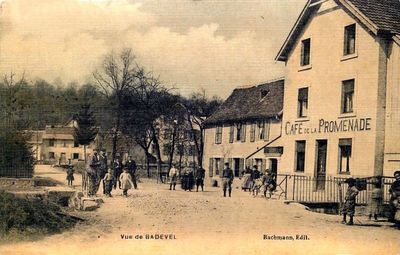 cpa-badevel-cafe-de-la-promenade