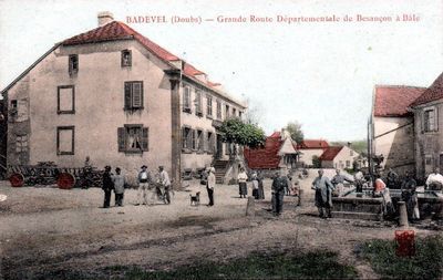 cpa-badevel-hotel-du-vallon-hotel-national-doubs-25-franche-comte