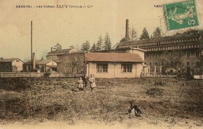 carte-postale-ancienne-badevel-les-usines-japy
