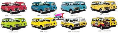 feuillets-norev-ligne-noire-gamme-unique de-toutes-les-4l-renault-norev