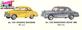catalogue-tekno-1961-morris-oxford-mercedes-180