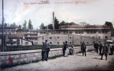 cpa-badevel-doubs-25-usines-japy-ferme-wurgler