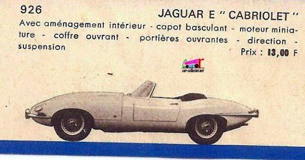 catalogue-tekno-1965-jaguar-type-e-cabriolet