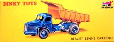 camion-berliet-gl10-benne-carrieres-marrel-dinky-toys-meccano-france
