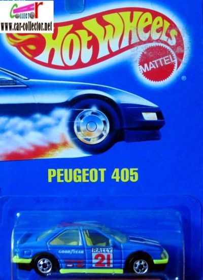 peugeot-405-peinture-bleue-hot-wheels-1991
