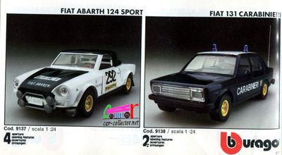 catalogue-burago-1983-catalogo-bburago-1983-catalog-burago-1983-katalog-burago-1983-fiat-124-abarth-fiat-131-carabinieri