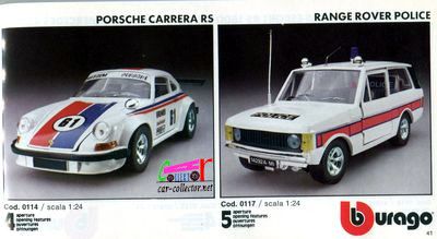 catalogue-burago-1983-catalogo-bburago-1983-catalog-burago-1983-katalog-burago-1983-porsche-carrera-rs-range-rover-police