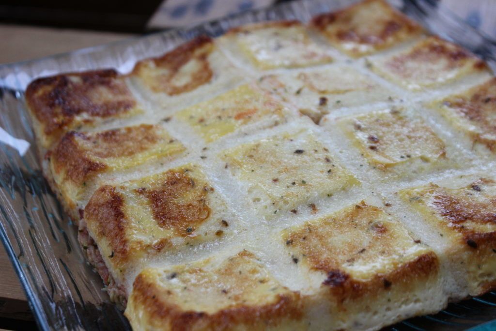 CROQUE TABLETTE COURGETTE TOMATE CHEVRE - Les petits plaisirs de doro