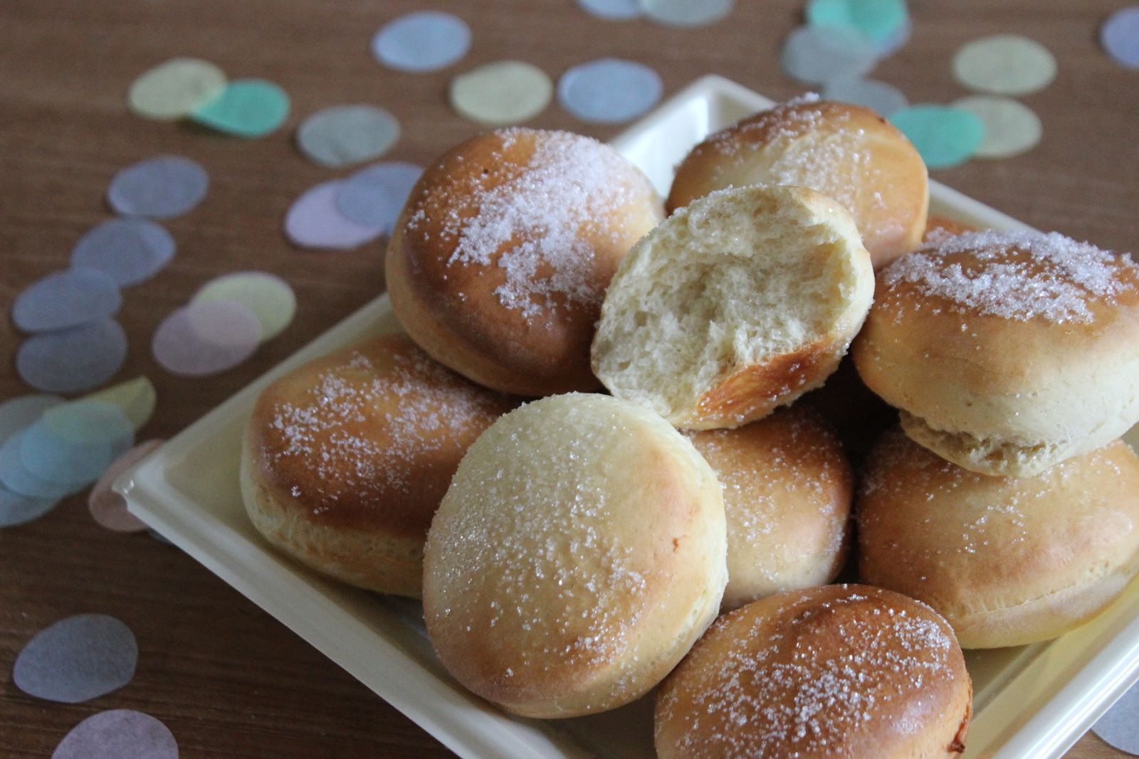 BEIGNETS AU FOUR SPÉCIAL MARDI GRAS - Les petits plaisirs de doro